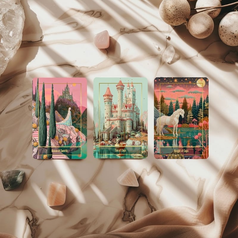 セレスティアルカーニバルタロットカード｜作者直輸入・希少デッキ