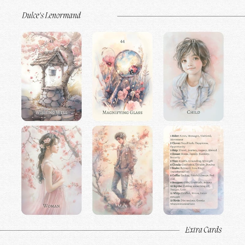 ドゥルセルノルマンカード｜作者直輸入・希少デッキ | タロクル