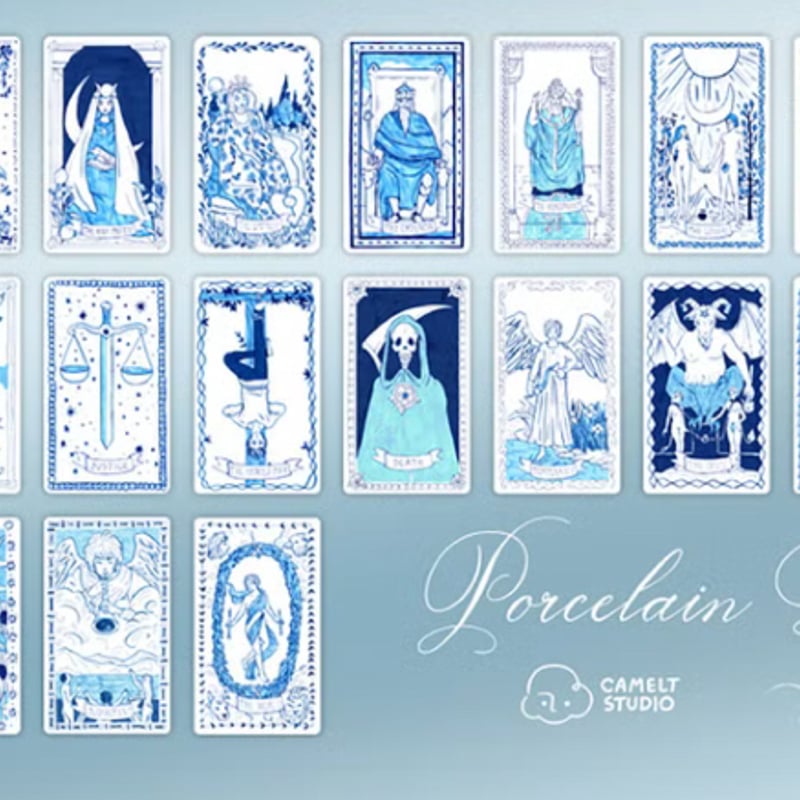 ポーセリンタロットカード｜作者直輸入・希少デッキ | タロクル