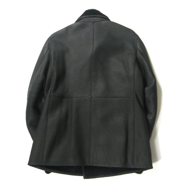 DKNY ／ ダナキャランニューヨーク 羊革 リバーシブル コート ムートン