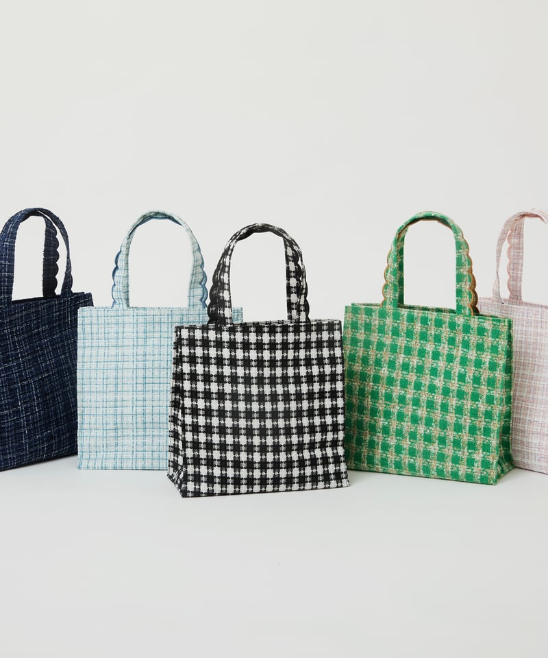 エル elu フルールトート スクエアスモール Fleur tote （square small