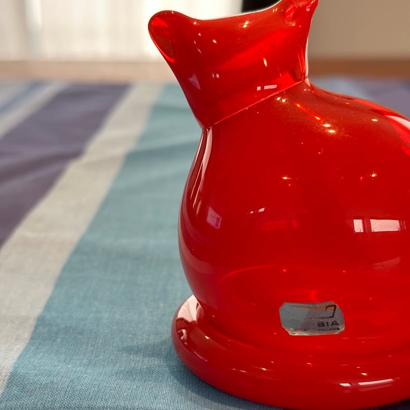 Inkeri Toikka/インケリ・トイッカ/ARABIA/アラビア/Kissa/ネコ/レッ