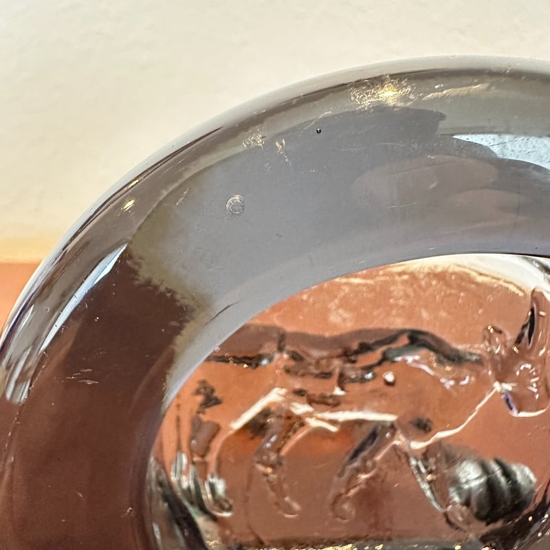 Eric Hoglund/エリックホグラン》アッシュトレイ/牛/グレー/M【Boda