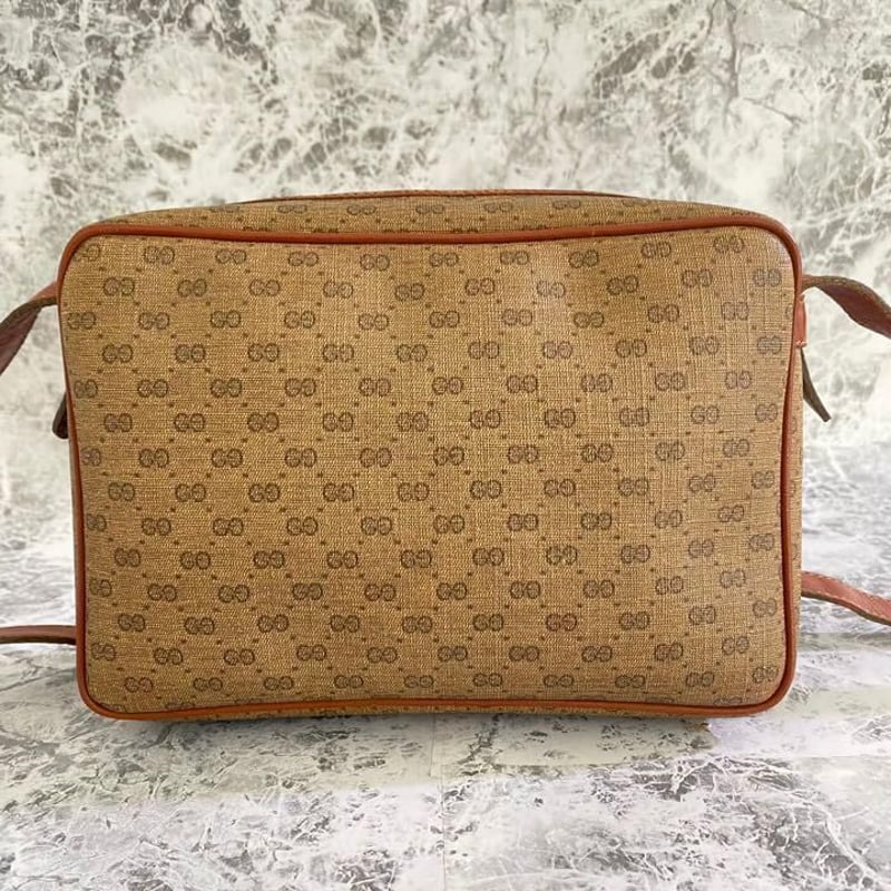 2-25025 GUCCI オールドグッチ ミニ ショルダーバッグ ベージュ