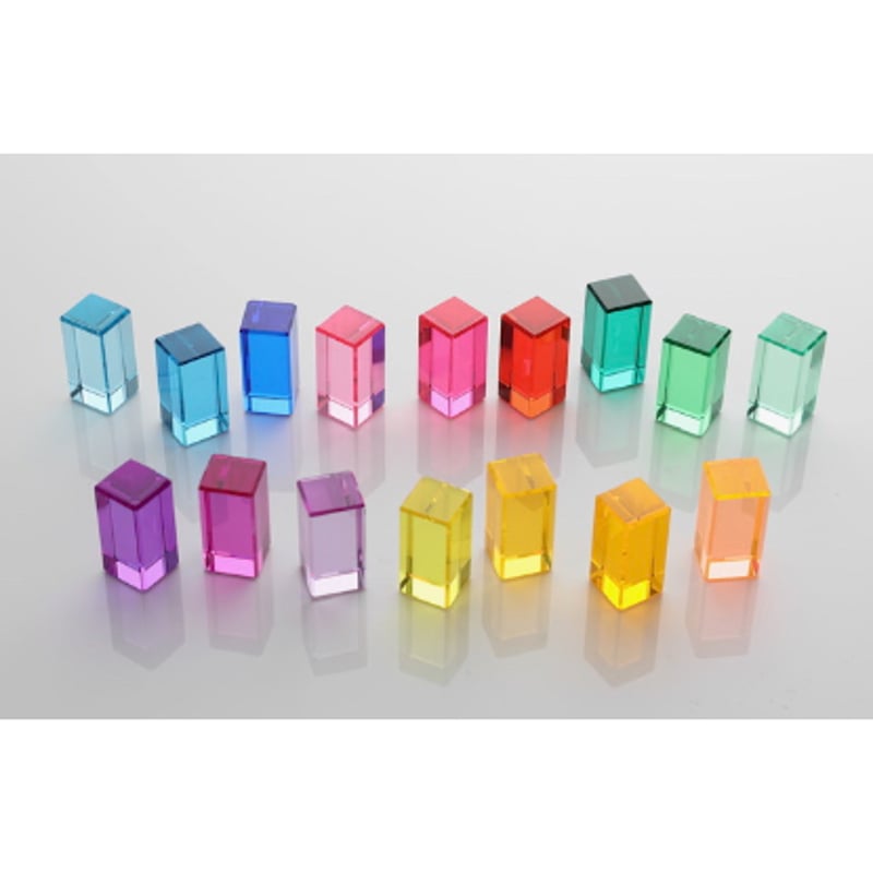 REGENBOGENLAND】虹の石 フルセット (虹の石64pcs ＋T3バー6本＋木箱)