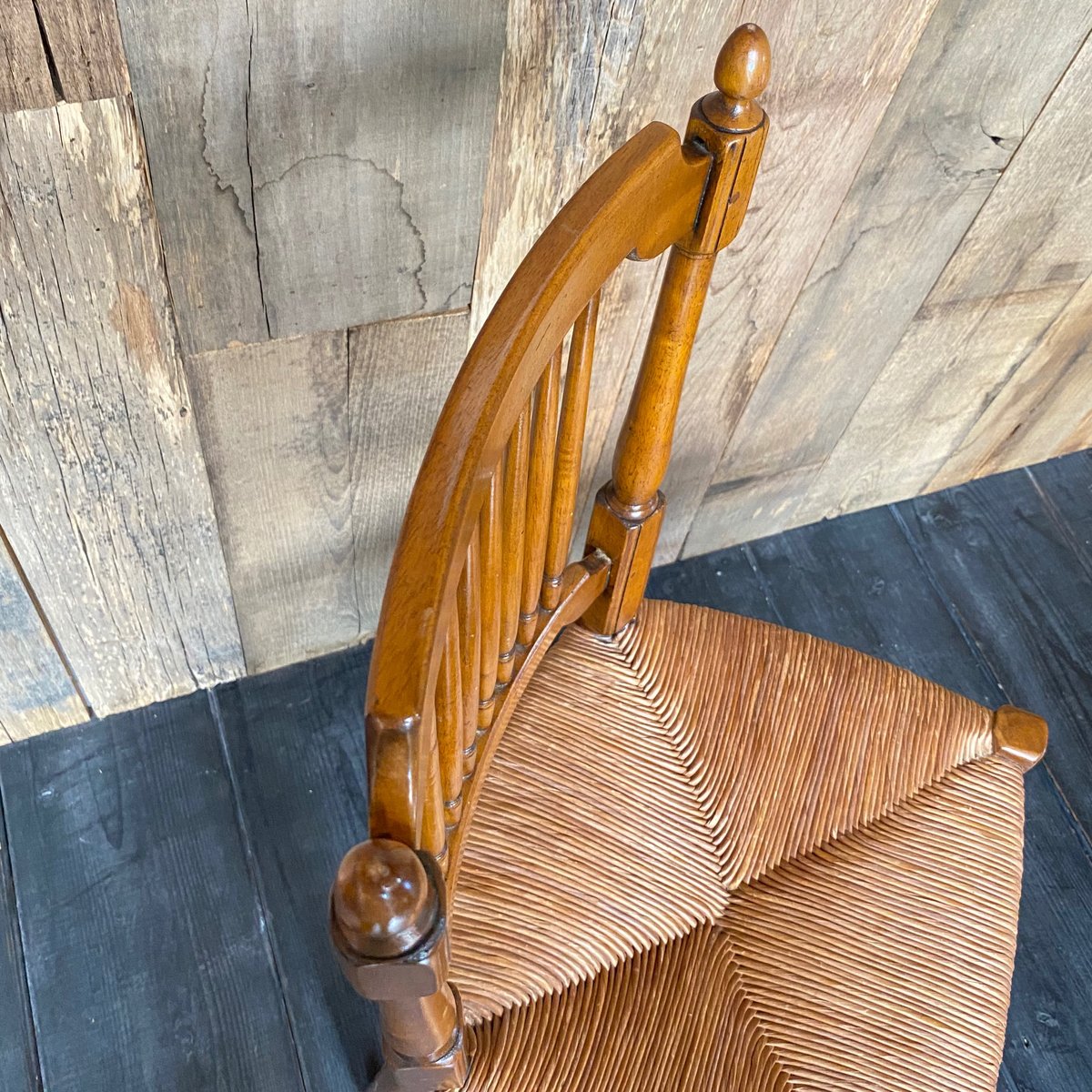 ラッシュシートチェア フランスアンティーク ㉞-2 | OGISHIMA COFFEE