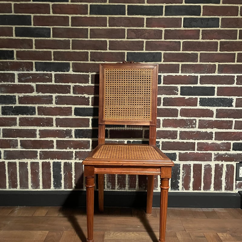ラタンチェア フランスアンティーク ㉖-2 | OGISHIMA COFFEE Antiques