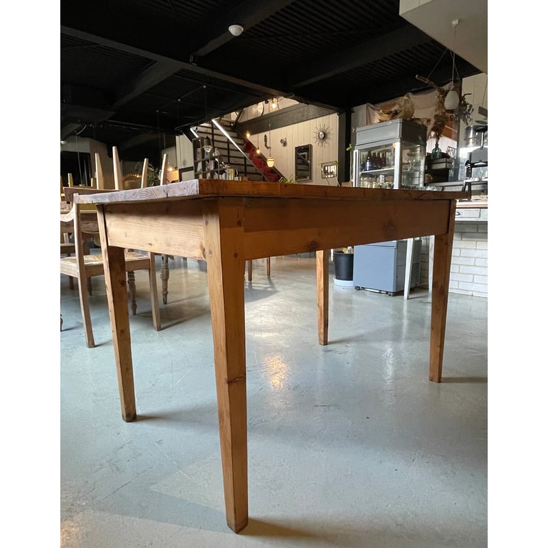 木製テーブル フランスアンティーク ④ | OGISHIMA COFFEE Antiques