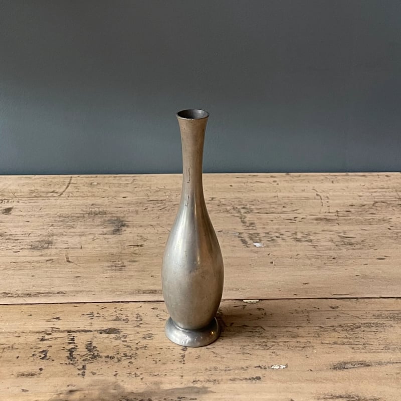 ピューター フラワーベース フランスアンテーク | OGISHIMA COFFEE