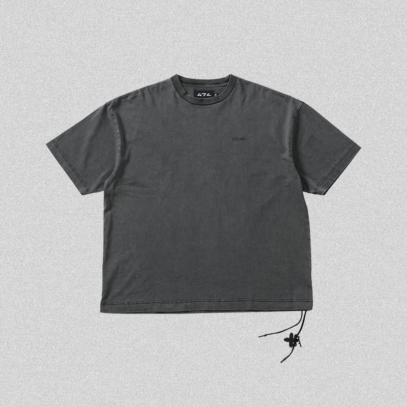 FILE_2024_3_X_PASS_T-SHIRT_ASH BLACK | CODE47L