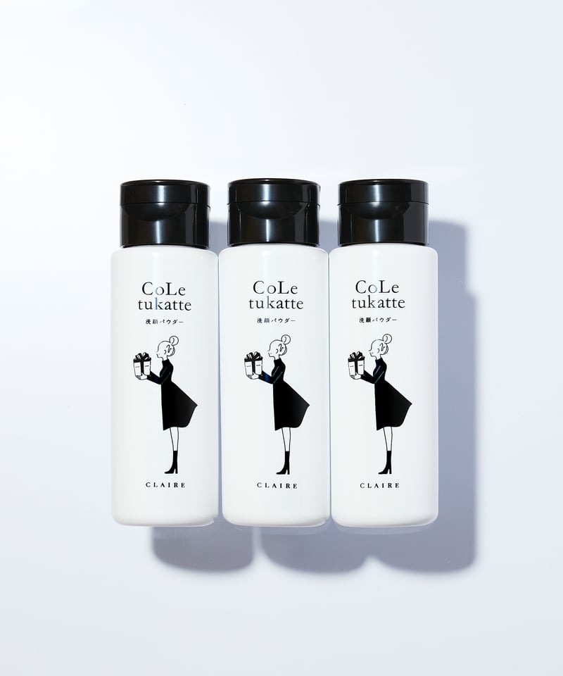 お得】無添加洗顔パウダー『CoLe tukatte』3本 | CLAIRE