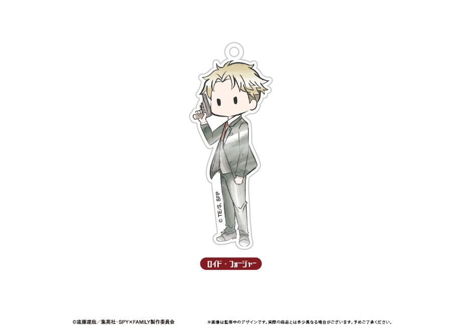 SPY×FAMILY レトロちっくアクリルキーホルダー | TAPIOCA online sh