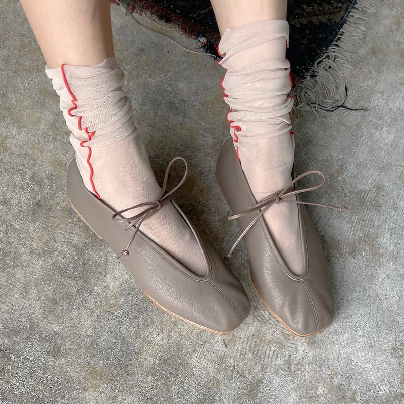 LACE UP BALLET【PBG】/ SUI | SUI(スイ)公式通販サイト