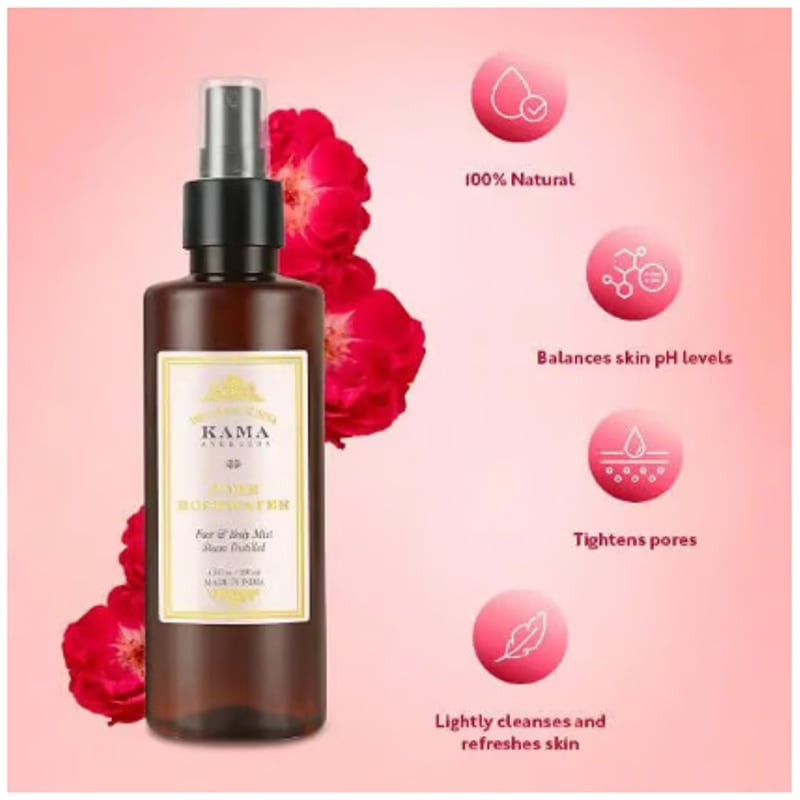 カーマローズウォーター KAMA Rose water | VedaVitality