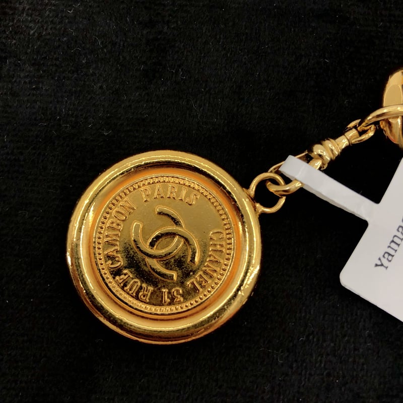 シャネルヴィンテージ クラシックココマーク メダル型チェーンベルト