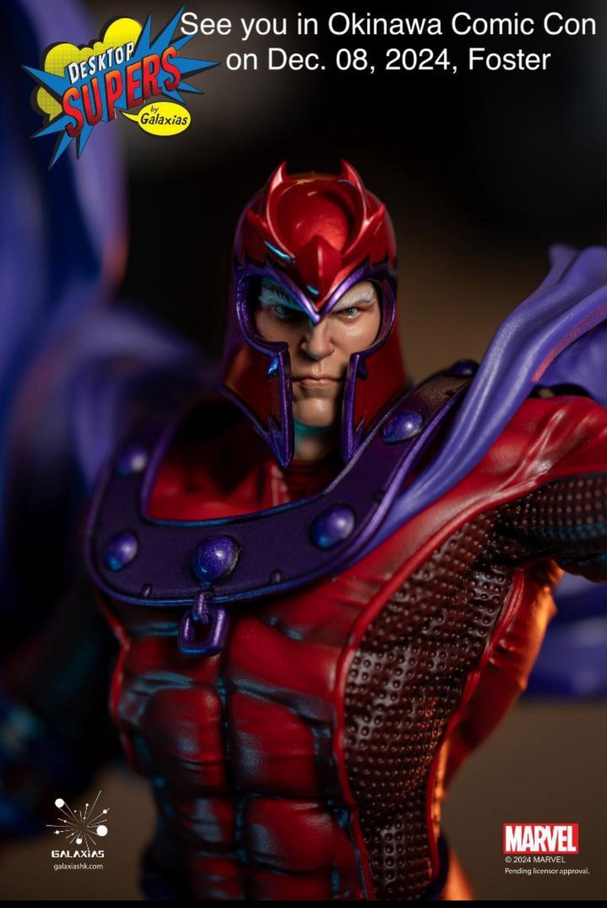 入荷しました〜 Desktop Galaxias Magneto 1/8 PVC フィギュア