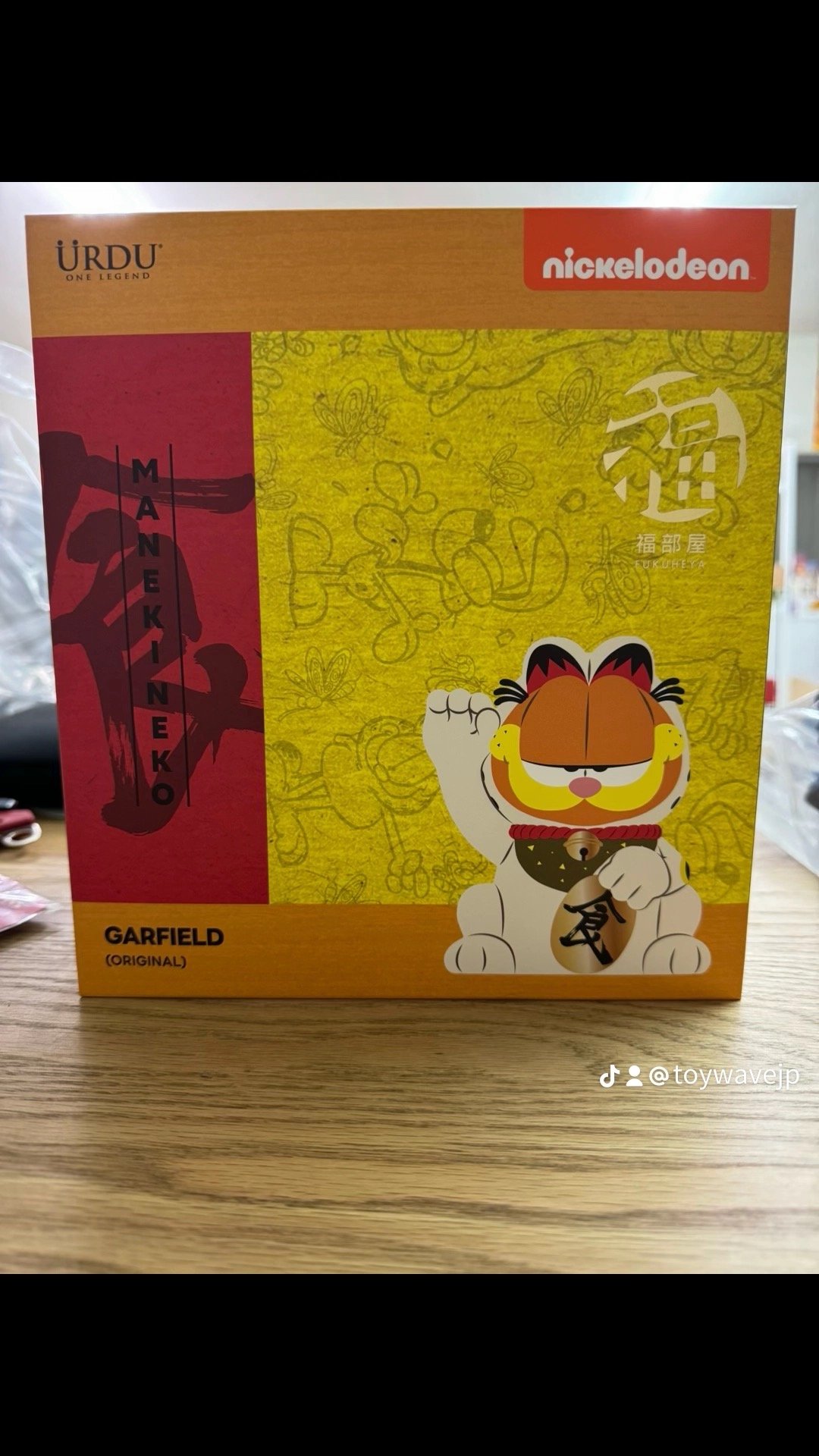 日本数量限定 URDU X NICKELODEON FUKUHEYA MANEKI NEKO