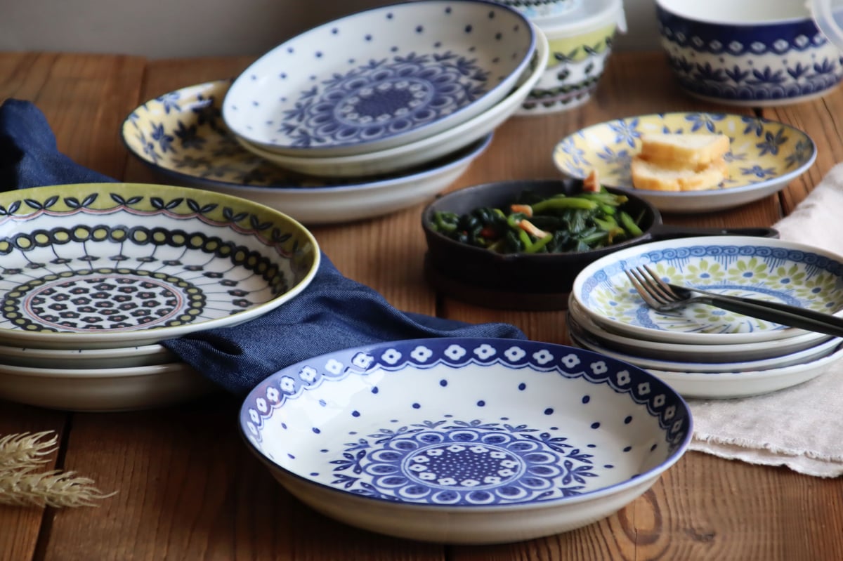 ポタリーフィールド 八客小皿揃（木箱）［ギフトセット］ | AWASAKA