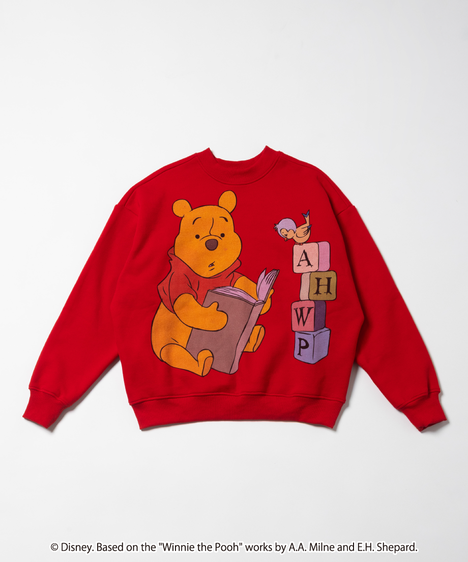 Winnie The Pooh sweatshirt / red | Tostalgic Cl