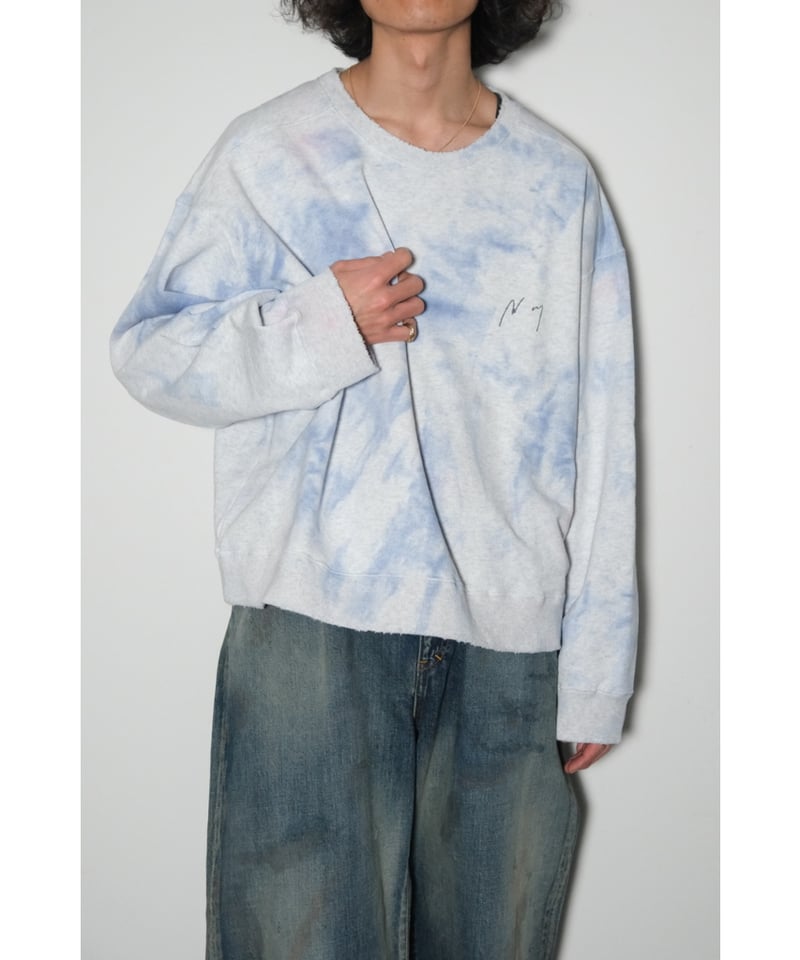 ANCELLM MARBLING SWEAT SHIRT | MusterWerk Sud.