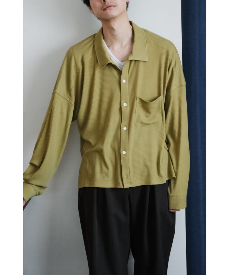 ANCELLM CAS/SIL KIMONO KNIT SHIRT | MusterWerk