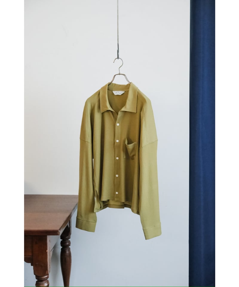 ANCELLM CAS/SIL KIMONO KNIT SHIRT | MusterWerk