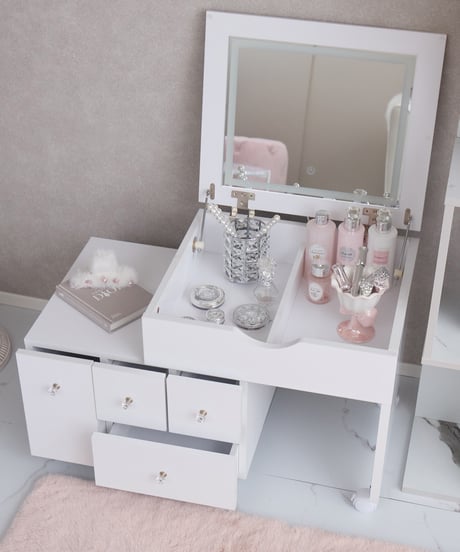 gammaraymo15ページ、ドレッサー ドレッサー セット 三面鏡 ホワイト