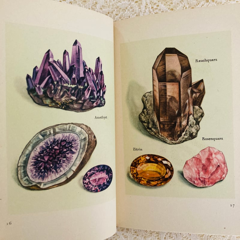 Das kleine Buch der Edelsteine 小さな鉱物の本 (インゼル文庫N