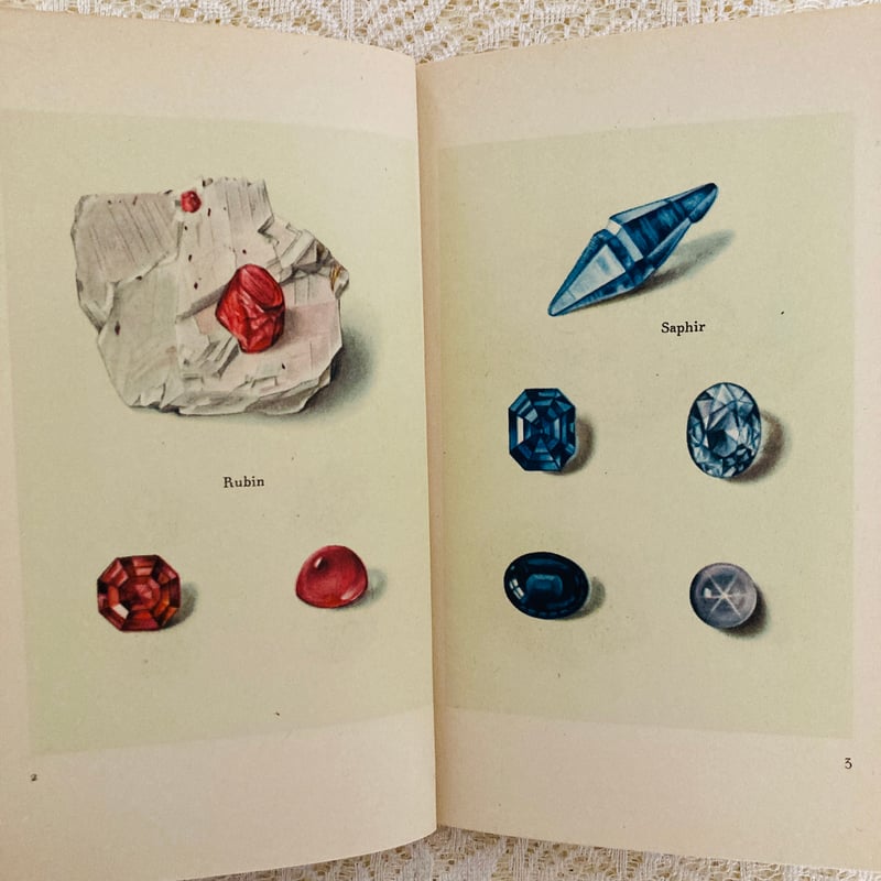 Das kleine Buch der Edelsteine 小さな鉱物の本 (インゼル文庫N