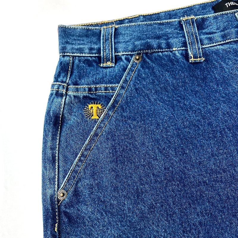 Theories pants 25FALL scribble jeans WASHED.BLU