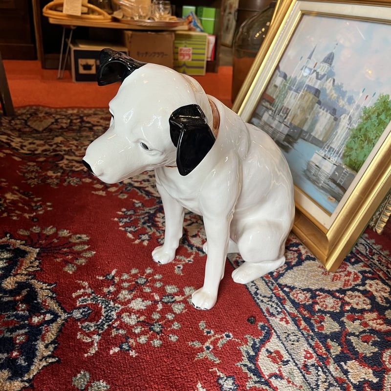 Victor犬 ビクター犬 ニッパー君 陶器製 | アンティーク家具と喫茶