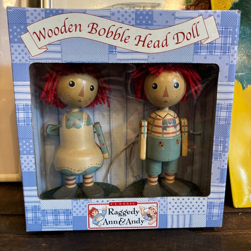 希少 木製ドール ラガディ アン＆アンディ 箱付き | アンティーク家具