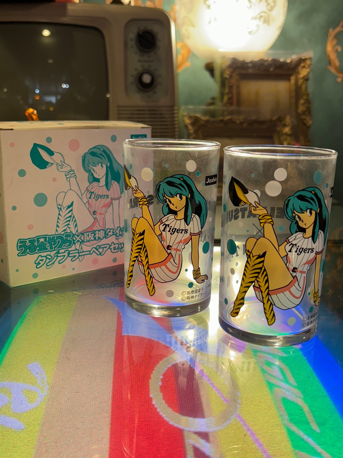 うる星やつら×阪神タイガース タンブラーペアセット Joshin