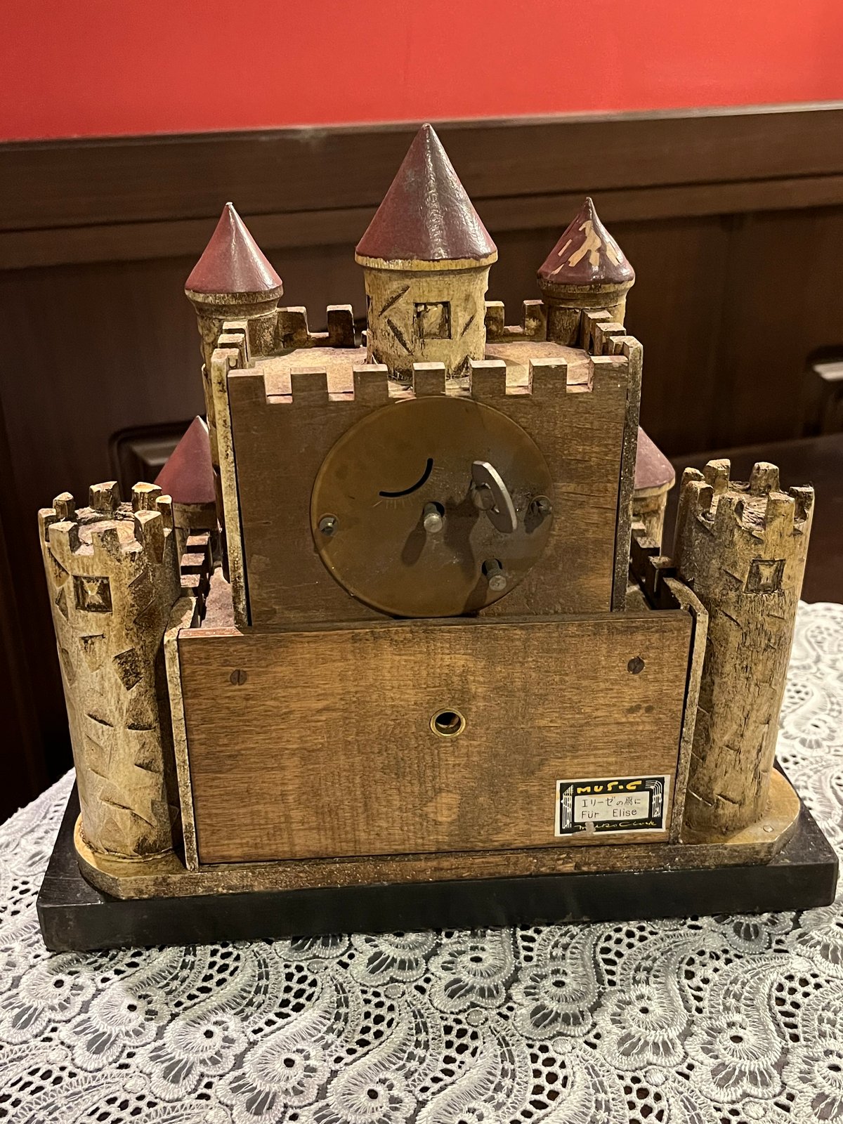 イタリア製ERCOLANO オルゴールエリーゼのためにエルコラーノ