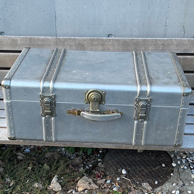 ヴィンテージ アルミトランク スーツケース トランクボックス