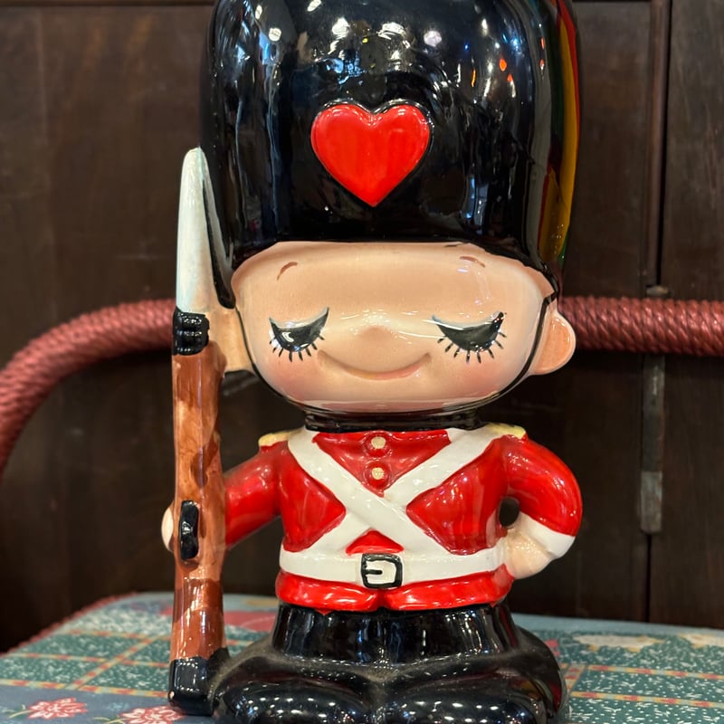 内藤ルネ RUNE レトロ 兵隊さん 貯金箱 | アンティーク家具と喫茶