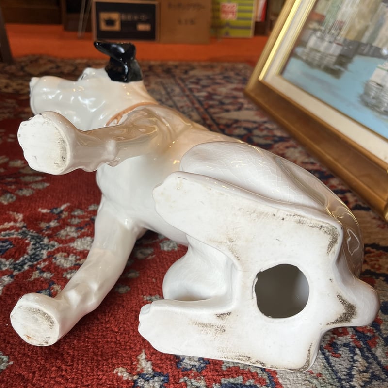Victor犬 ビクター犬 ニッパー君 陶器製 | アンティーク家具と喫茶