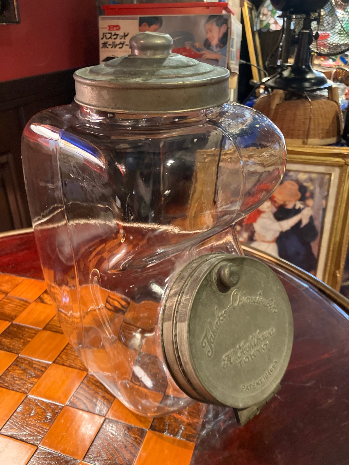駄菓子屋 ガラス瓶 菓子瓶 昭和レトロ | アンティーク家具と喫茶