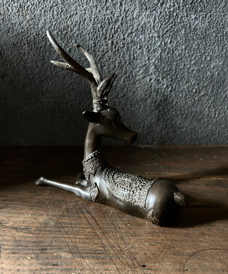 真鍮製の鹿/骨董/オブジェ | 骨董・アンティークのオンラインショップ