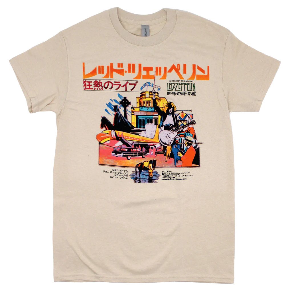 公式新品】 LED ZEPPELIN - Japanese Srts レッドツェッペリンT