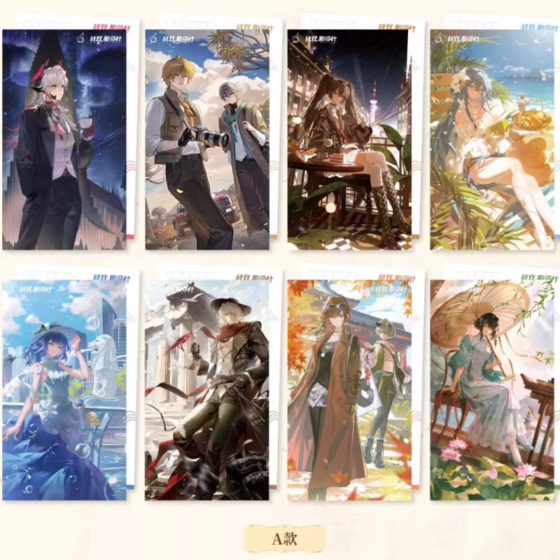 KURO GAMES旗艦店】パニグレ 6周年 寰遊記 ポストカード 全4種類 20元