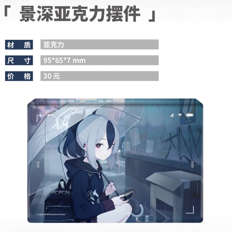 ブルーアーカイブ】中国限定 カヨコグッズセット ※7月上旬以降発売予定