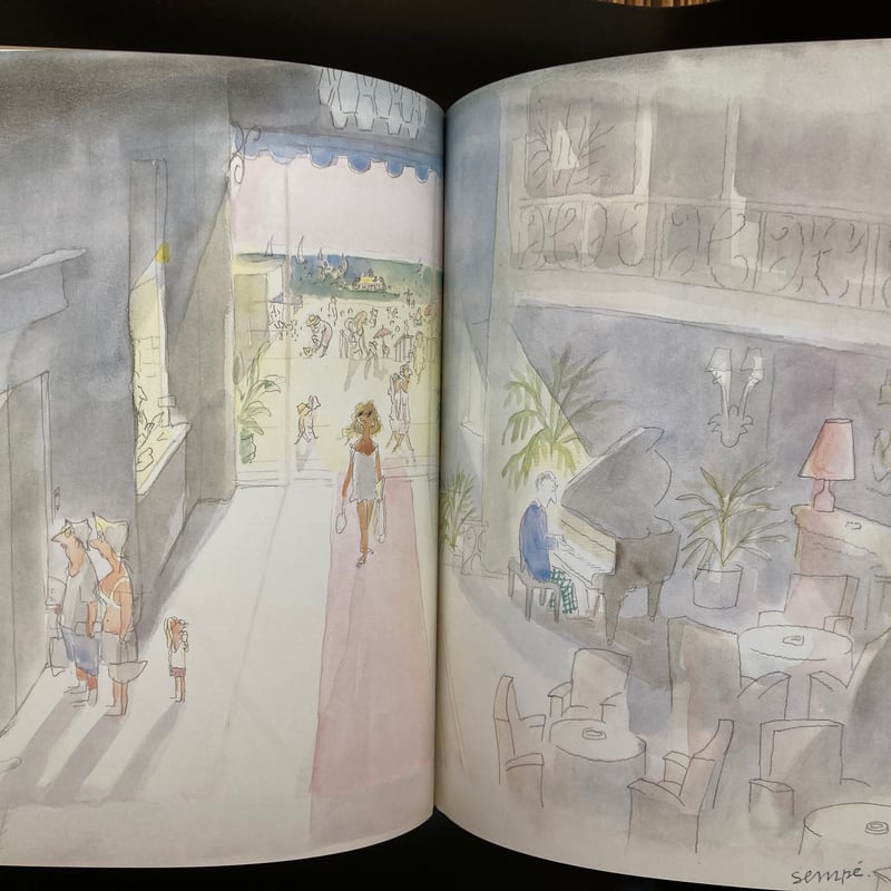 サンペ画集「Vacances」Sempe バカンス フランス | 書古四角
