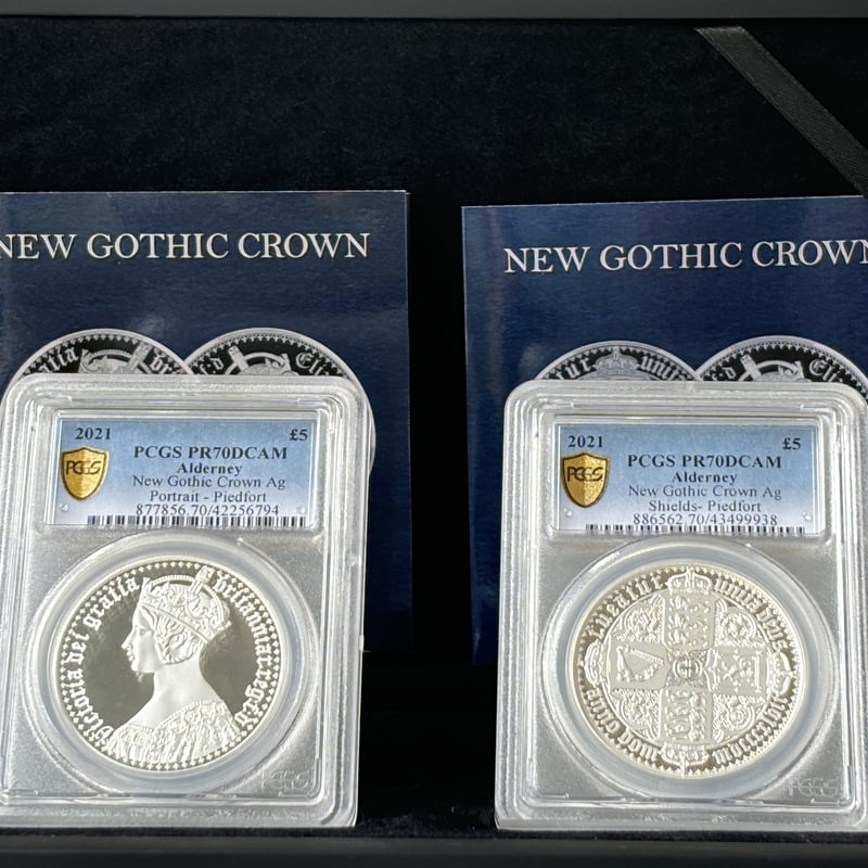 ◇倍の重量◇2021 ゴシッククラウン オルダニー ピエフォー貨