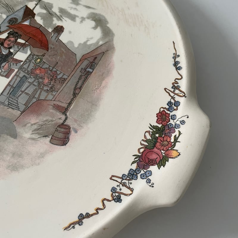 サルグミンヌ SARREGUEMINES オベルネ Obernai ケーキ皿 | Gui an