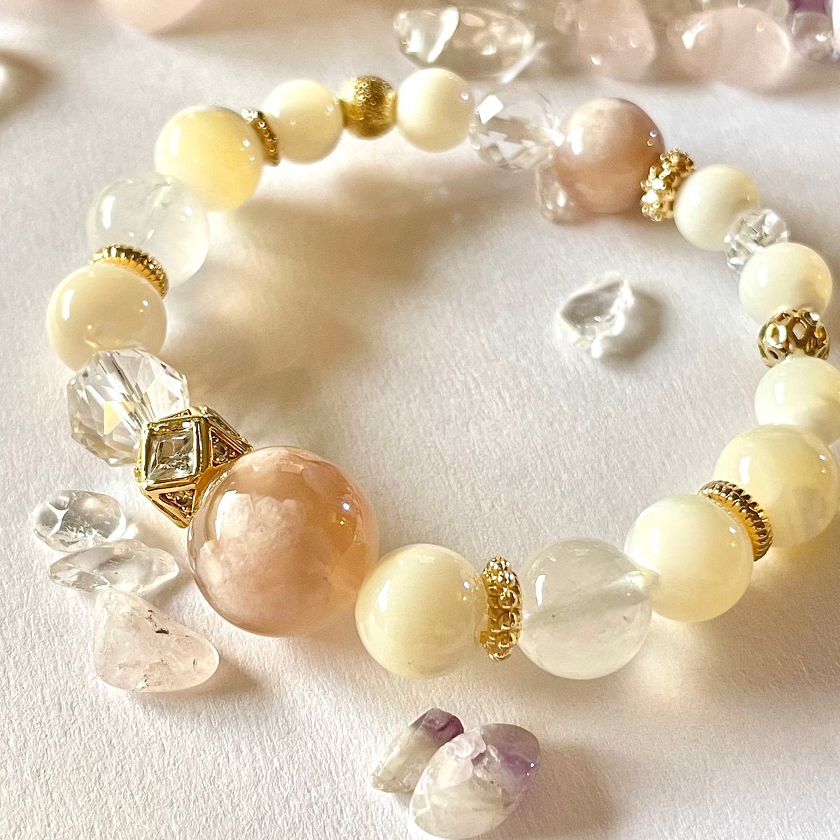 ❈haru様 ご依頼品 ゴビ瑪瑙 ブレスレット ❈haru様 ご依頼品 ゴビ瑪瑙