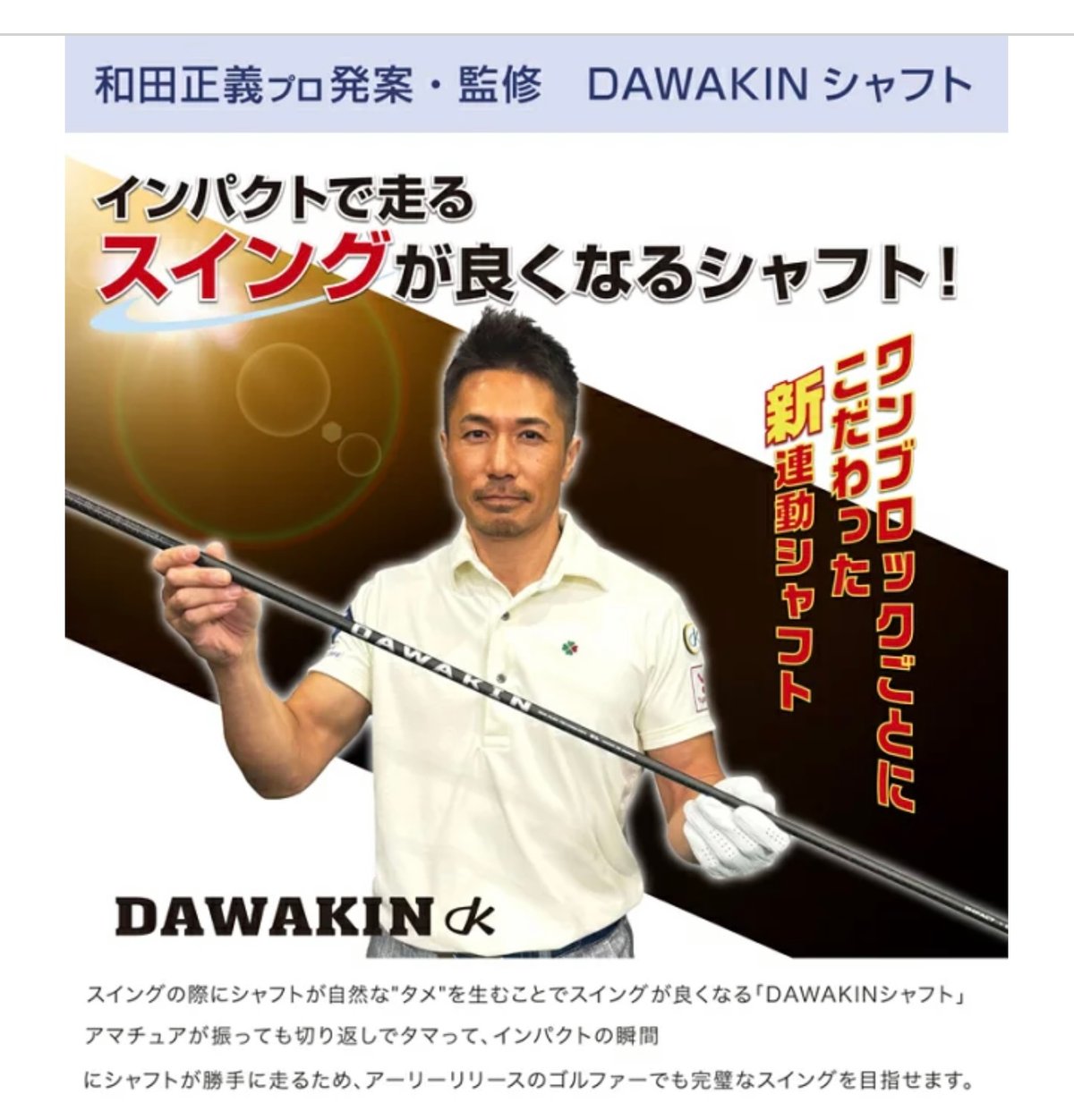 DAWAKIN IMPACT＋D （シャフトのみ） | DAWAKIN STORE