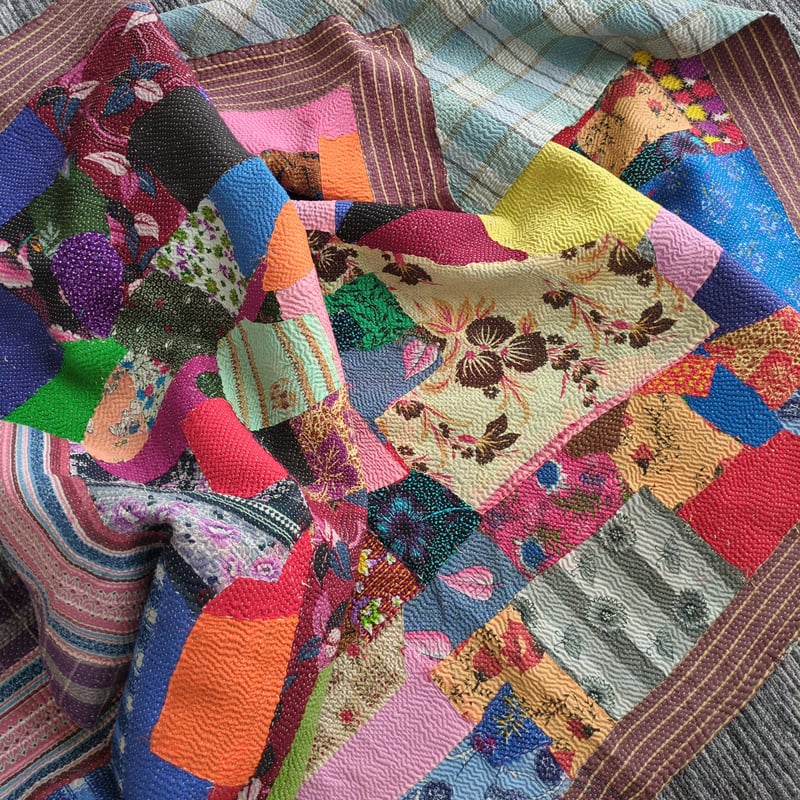 不揃い君4 ラリーキルト ヴィンテージカンタキルト 336 | Adlang