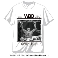 販売終了【99枚限定】世界王座奪取記念 本人直筆サイン、シリアル