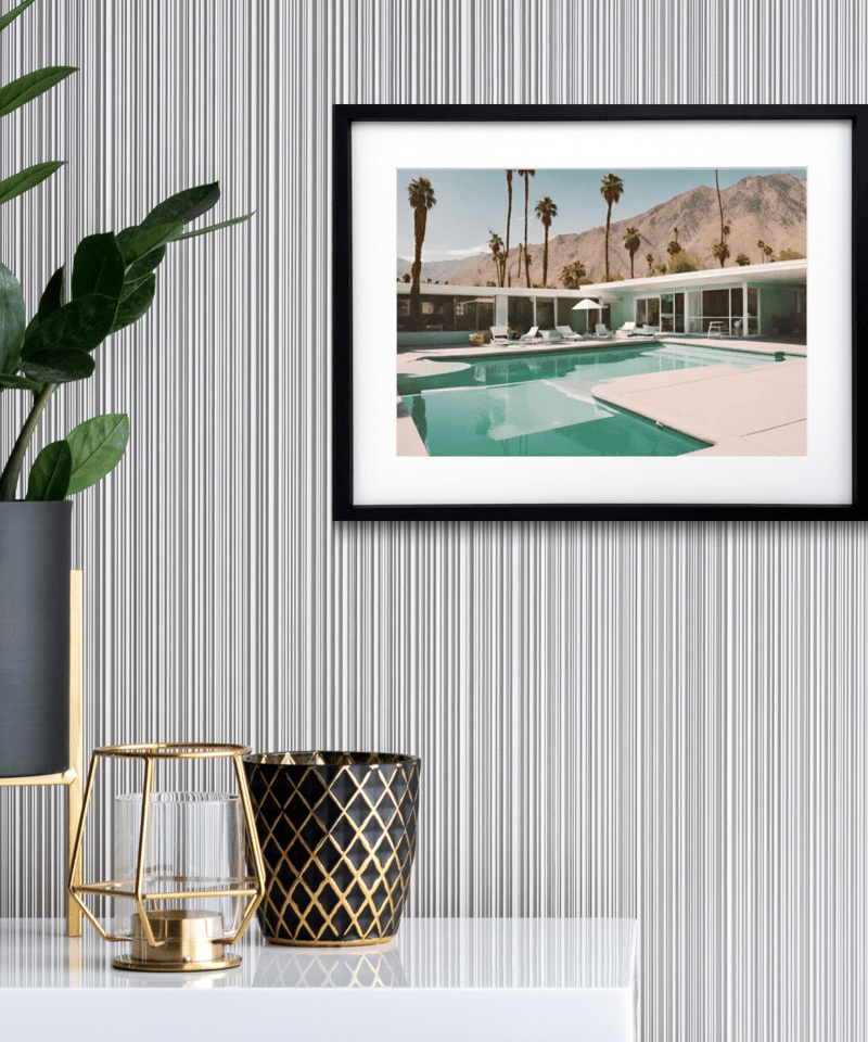 T*様 Palm Springs Pool Club A2サイズ額装作品 Palm Springs Pool